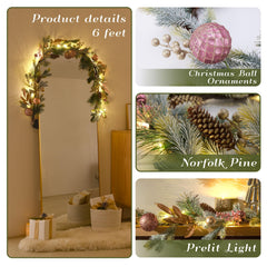 Decor by Hannah gros plan aiguilles et pommes de pin montrant finition réaliste