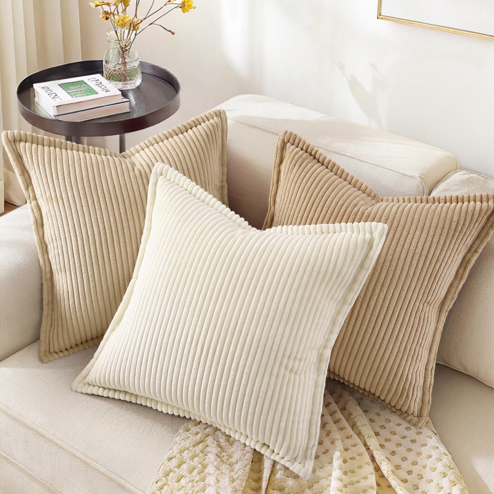 decorUhome lot de deux housses sur lit créant harmonie visuelle