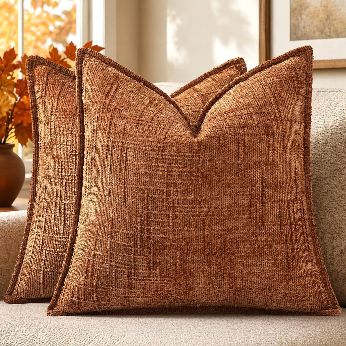 decorUhome housse avant rust montrant finition élégante