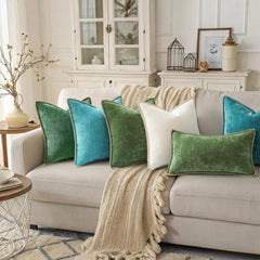 decorUhome gros plan texture chenille, confort doux au toucher