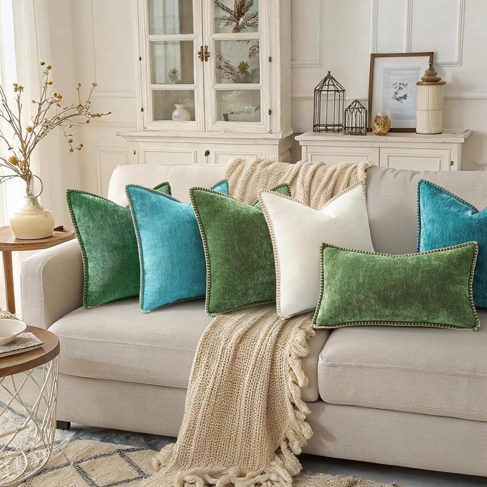 decorUhome gros plan chenille douce montrant texture luxueuse et confort