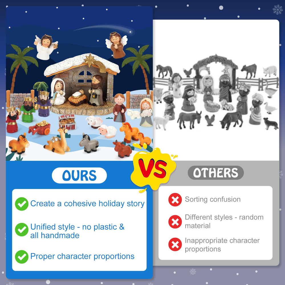 Decostatue comparaison d'échelle montrant dimensions adaptées jeunes