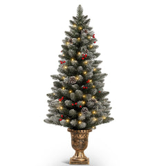 Decoway sapin 4ft face, belle présence d'entrée et gain d'ambiance