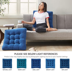 Degrees of Comfort détail du rembourrage et neuf points de tufting pour maintien durable