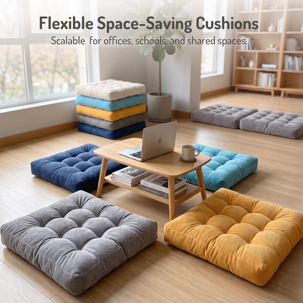 Degrees of Comfort coussin utilisé en méditation pour posture stable