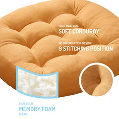 Degrees of Comfort gros plan corduroy respirant, toucher doux bénéfique
