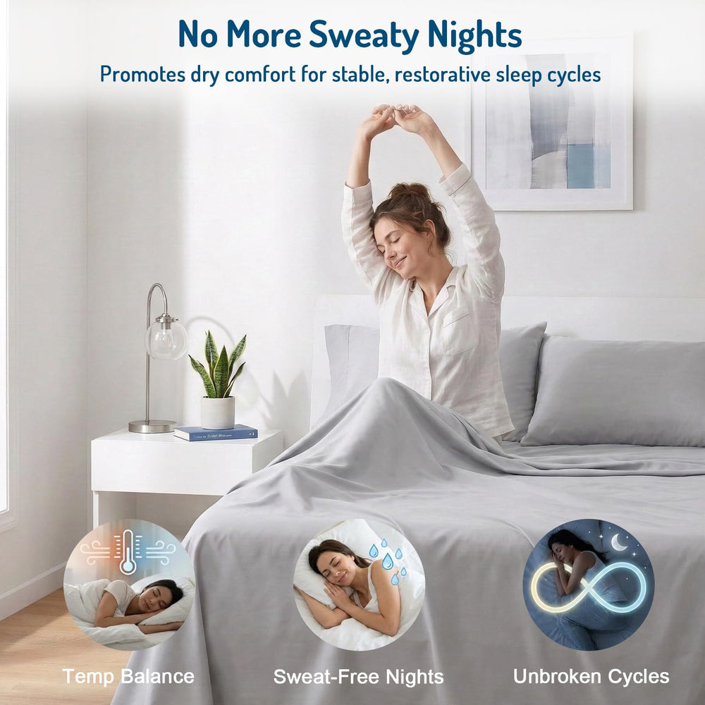 Degrees of Comfort gros plan texture montrant microfibre et sensation douce pour confort durable