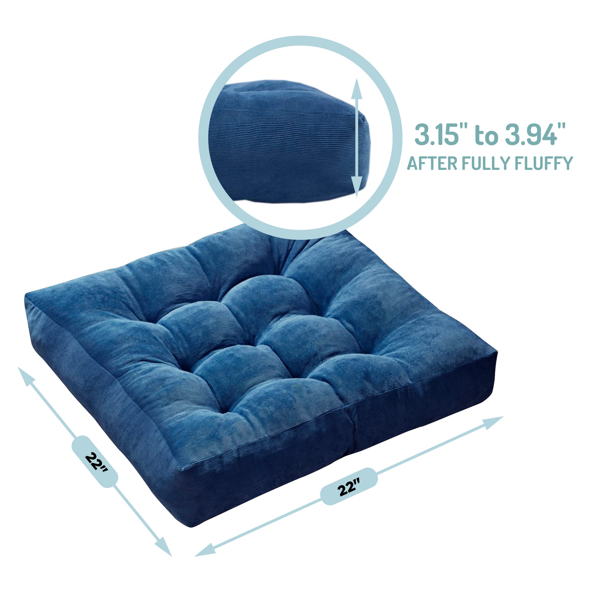 Degrees of Comfort coussin en usage lors d'une séance de méditation pour posture stable