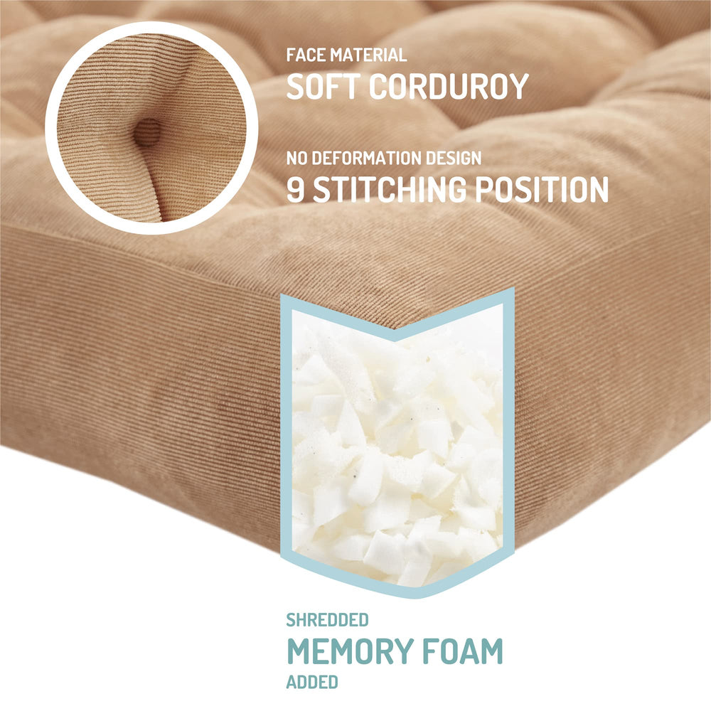 Degrees of Comfort gros plan corduroy respirant pour confort et ventilation