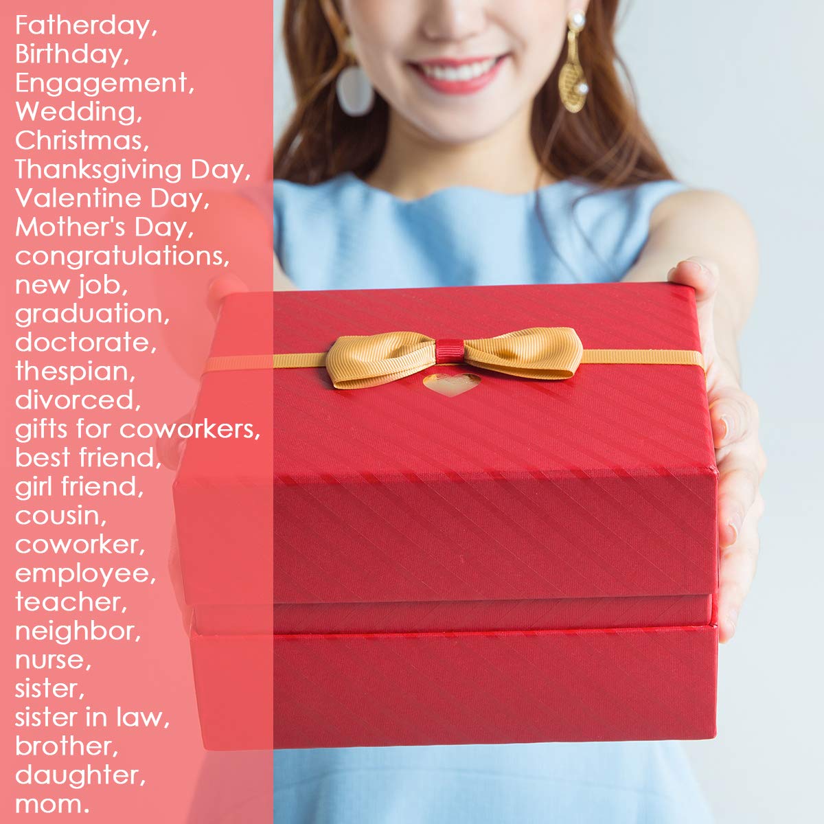 Deitybless boîtes cadeau présentées, aspect soigné pour offrir
