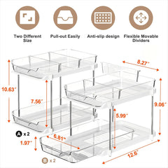 Delamu gros plan acrylique transparent, visibilité immédiate des contenus
