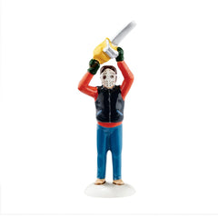 Department 56 Clark vue de face montrant expression et posture festive bénéfique décorative