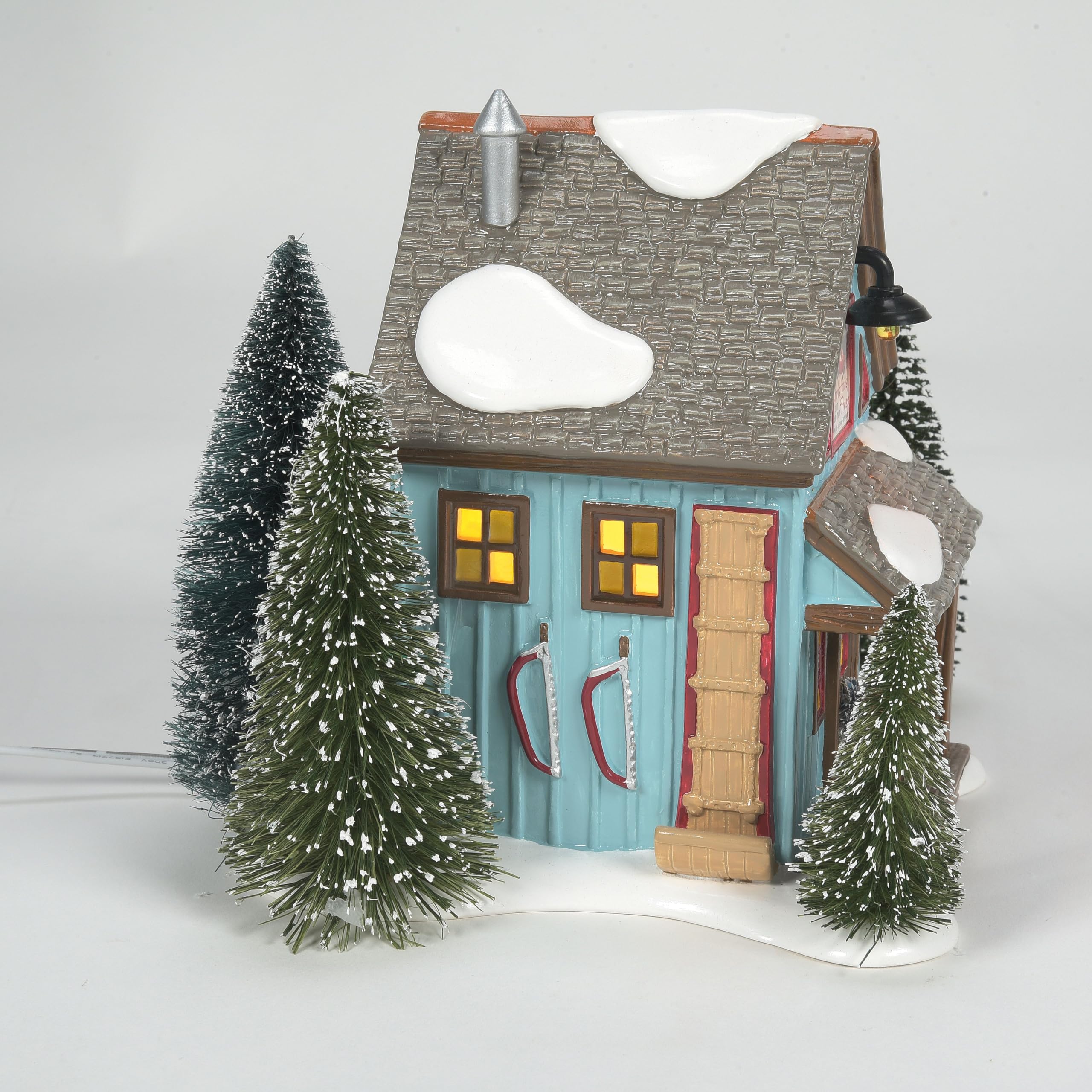 Department 56 scène de village de Noël avec Tree Lot ajout traditionnel