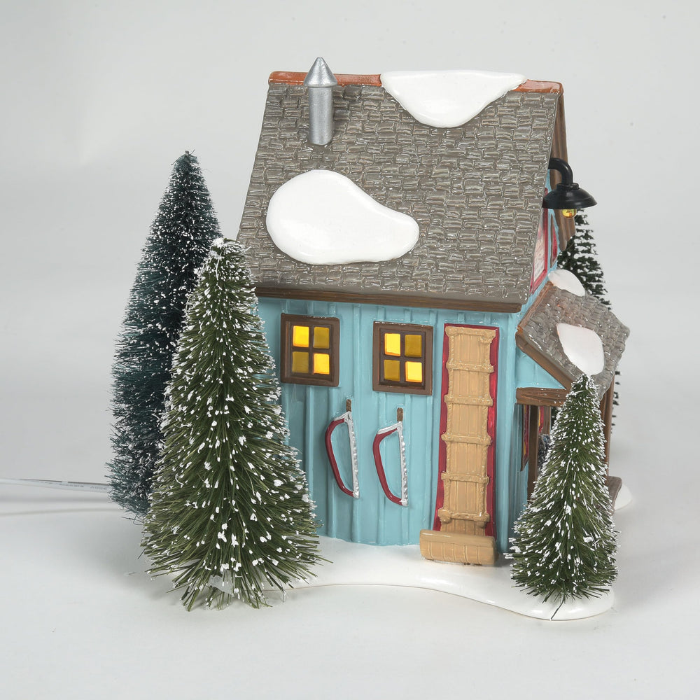 Department 56 scène de village de Noël avec Tree Lot ajout traditionnel