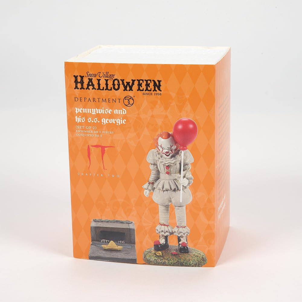 Department 56 mise en scène Halloween village, atmosphère effrayante et authentique