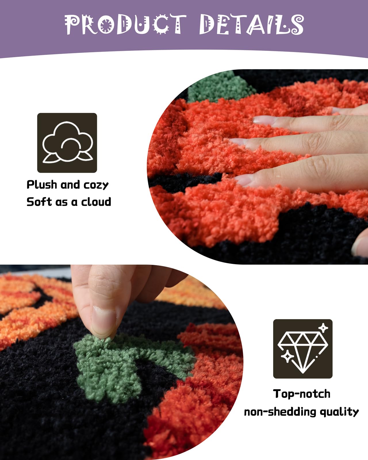 DEXDE tapis à l'échelle avec chaussure indiquant format 20x60 pratique pour couloir