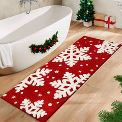 DEXDE gros plan microfibre rouge, douceur et absorption supérieure