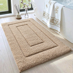 DEXI tapis de bain face avant beige montrant un design neutre et bénéfice sécurité