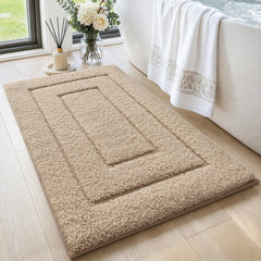 DEXI tapis face avant montrant couleur beige et design, protège le sol