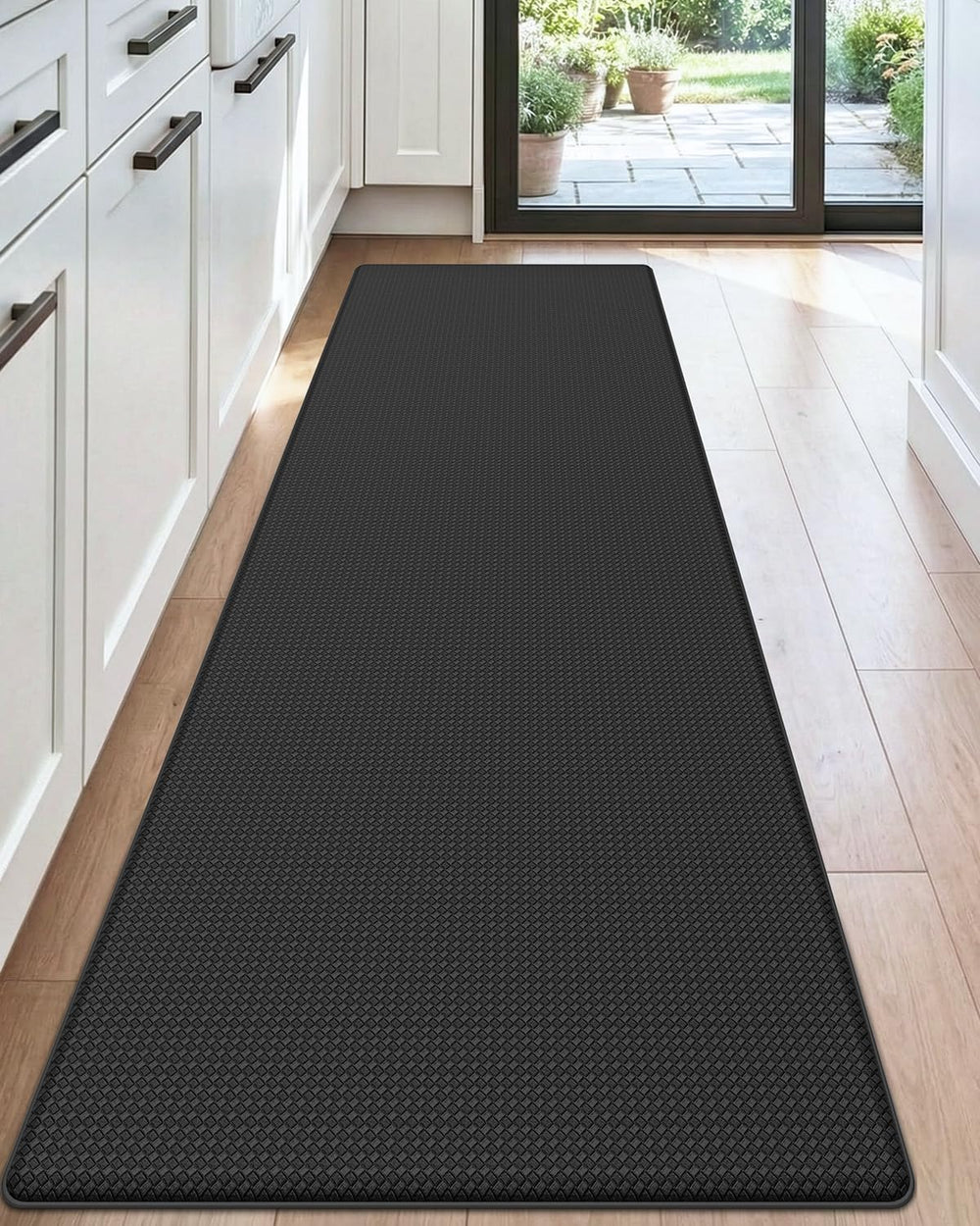 DEXI tapis face complète montrant la longueur et design, confort instantané