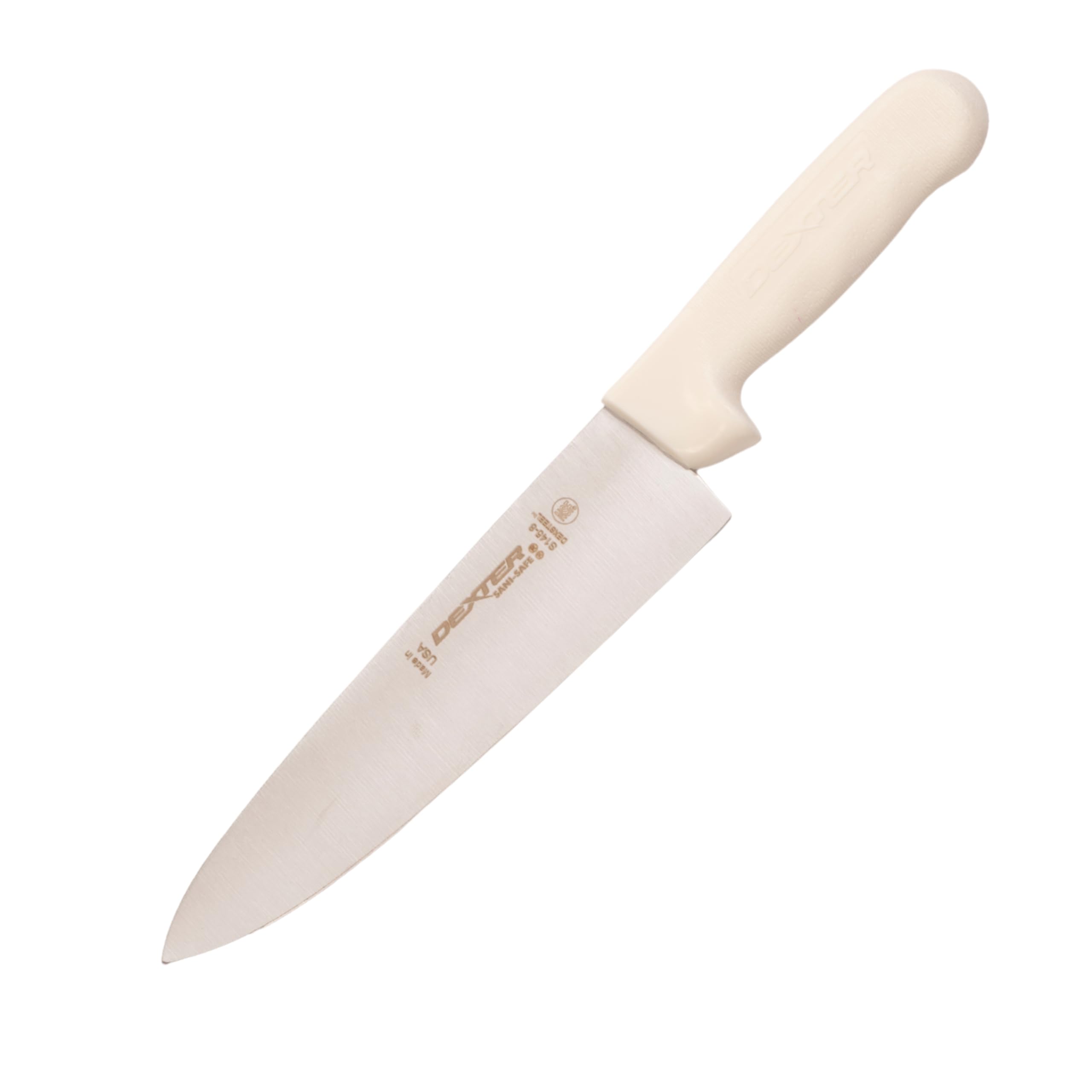 Dexter couteau chef face avant montrant conception robuste et polyvalence