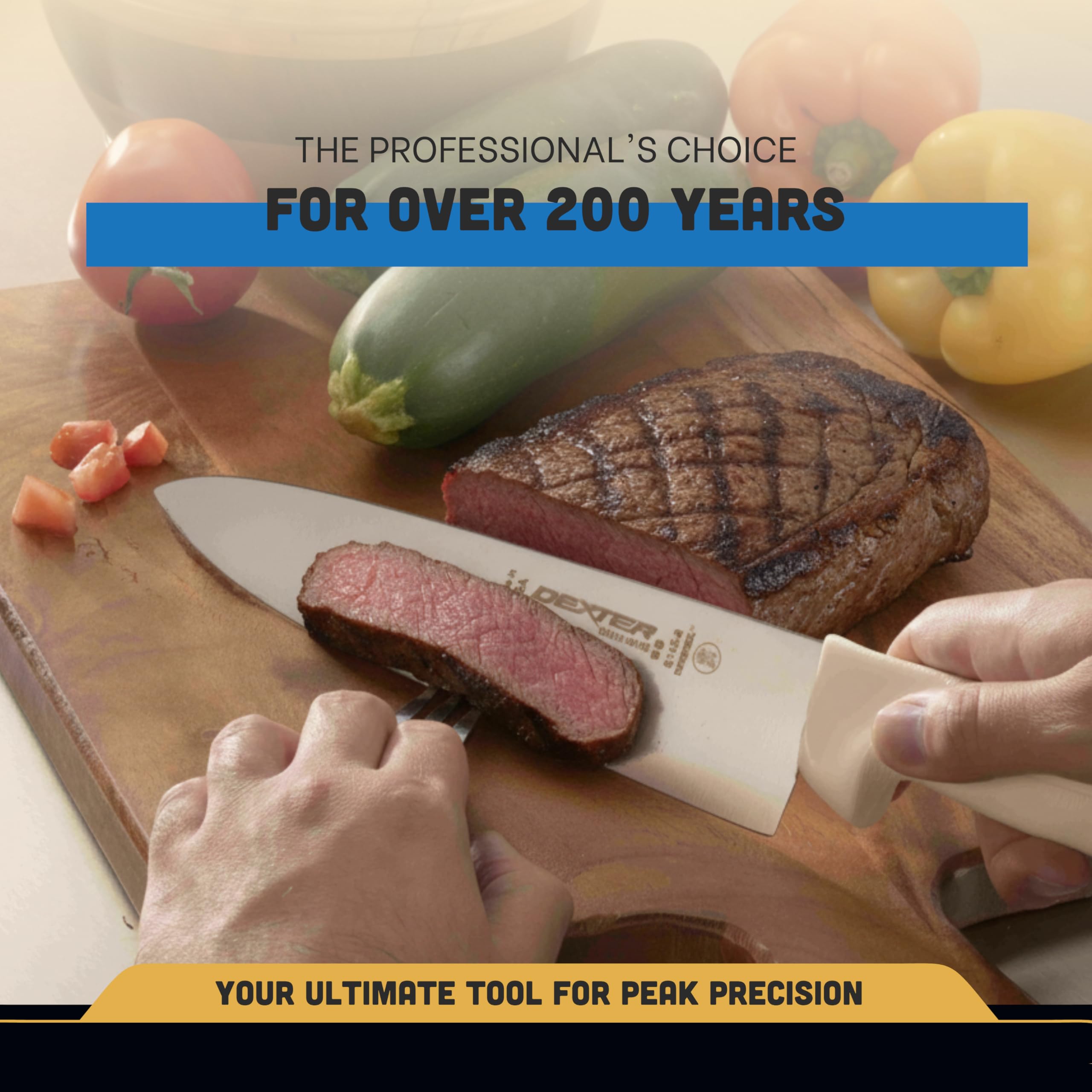 Dexter mise en scène cuisine professionnelle illustrant durabilité