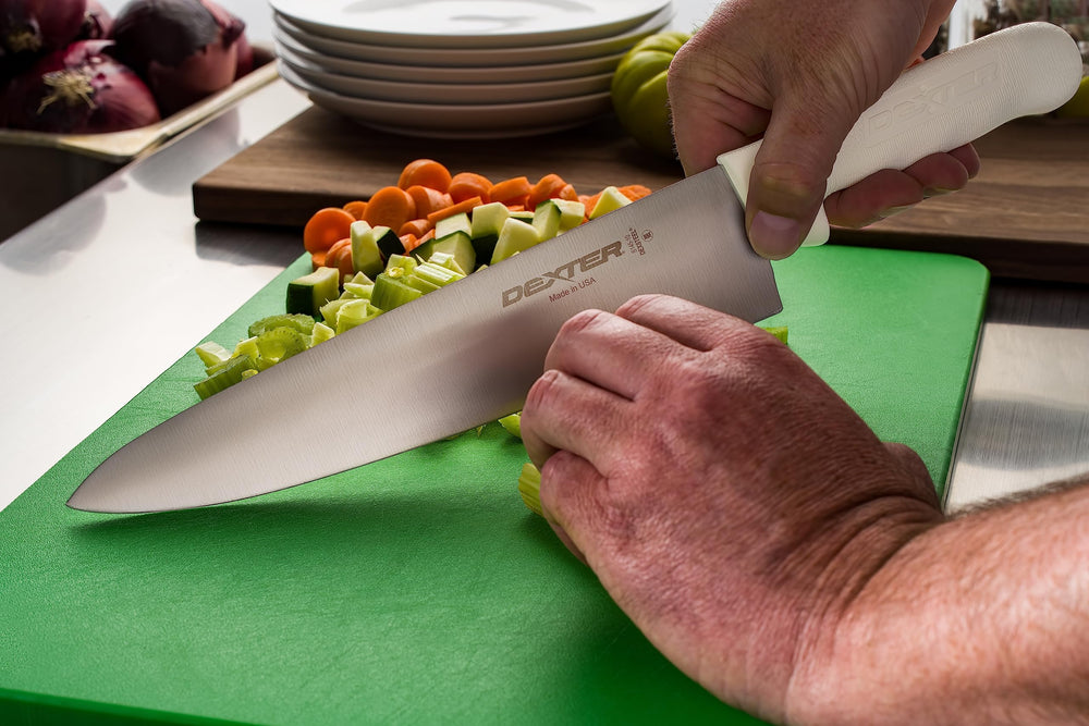 Dexter‑Russell gros plan lame DEXSTEEL montrant netteté et durabilité