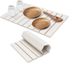 DFJKJUU tapis égouttoir face avant montrant surface sèche et propre