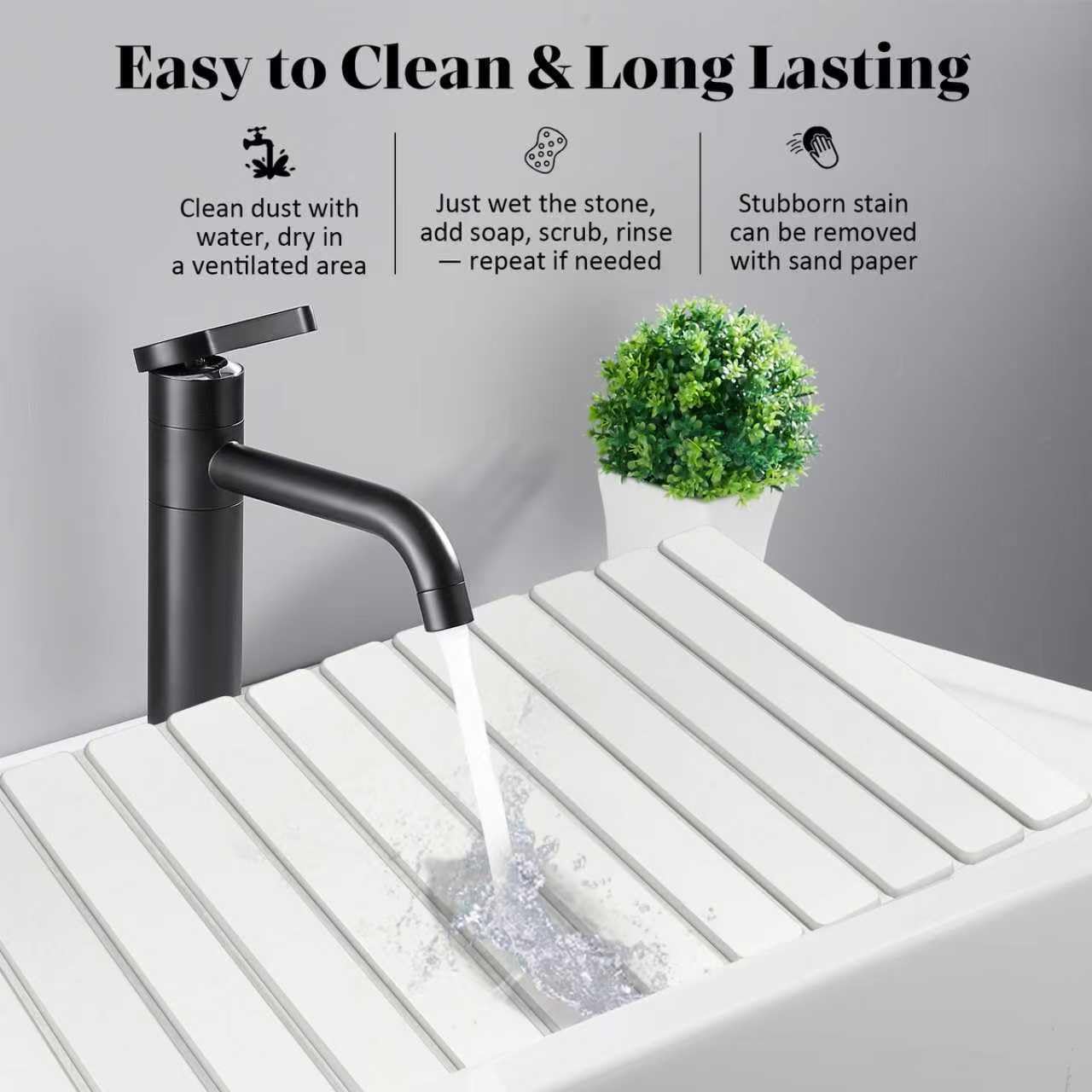 DFJKJUU lime et tapis, entretien facile pour restaurer absorption