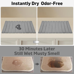 DFJKJUU gros plan texture en terre de diatomée montrant pores absorbants