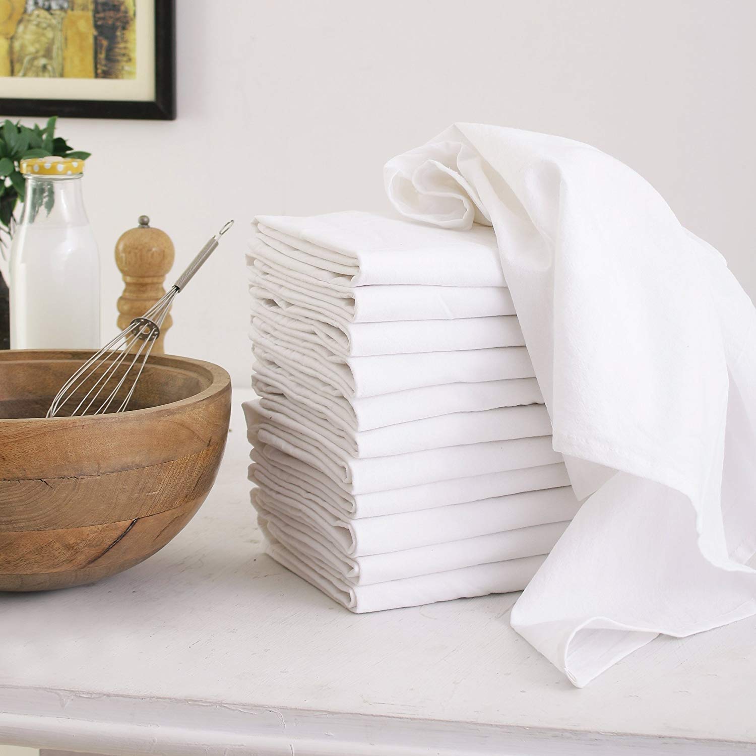 DG Collections mise en scène cuisine blanche montrant aspect propre et polyvalent
