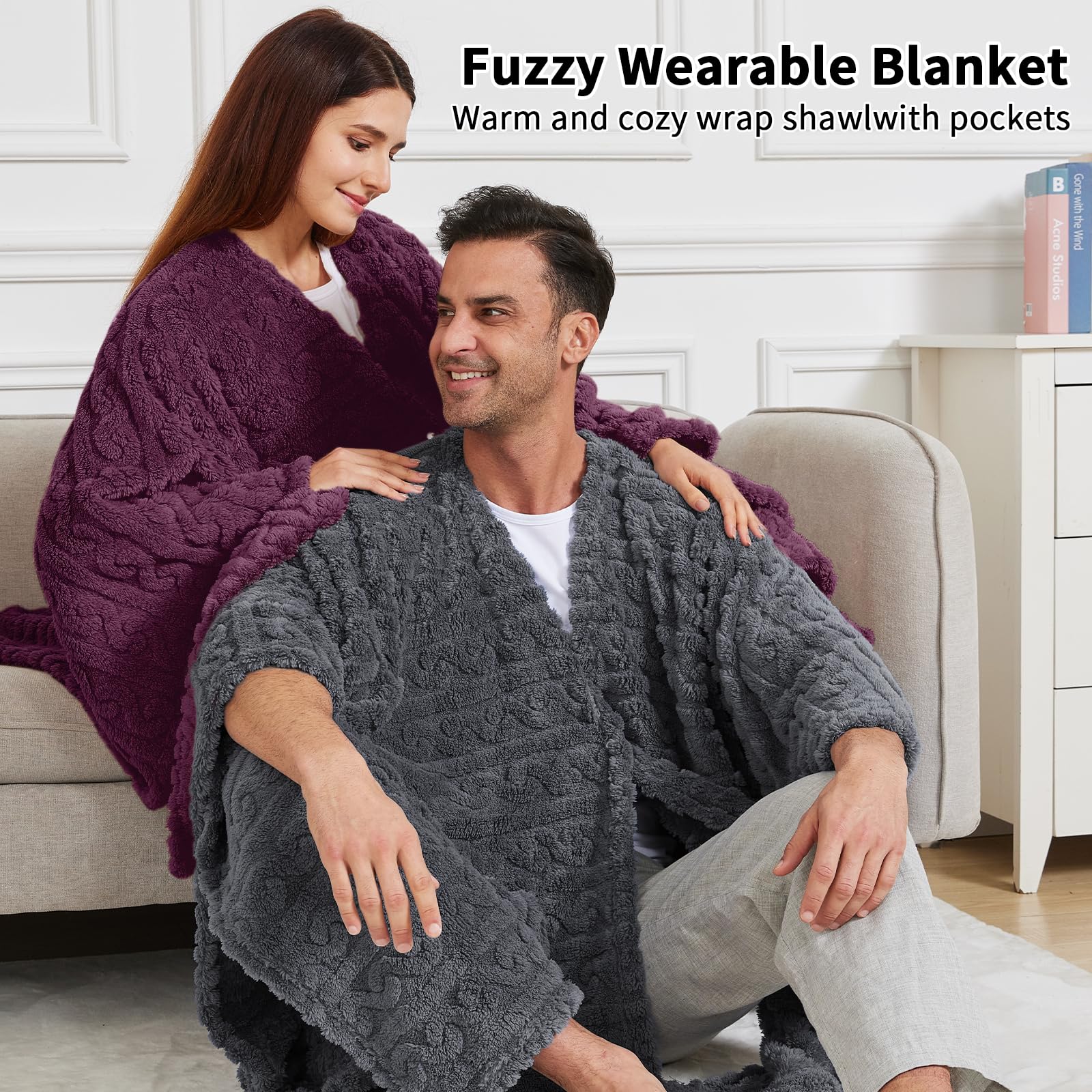Dgsfmi gros plan sherpa texture douce pour confort et isolation