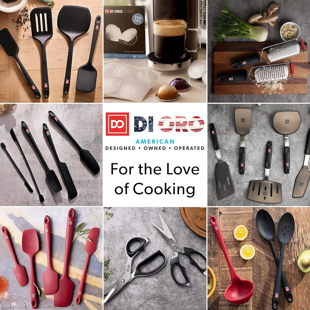 di Oro Living mise en scène cuisine stylée montrant design moderne et usage quotidien convivial