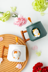 DIHOclub couvercle et cuillère assortis, conservent chaleur et facilitent service