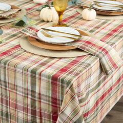 DII coin onglet de la nappe montrant couture propre et tenue