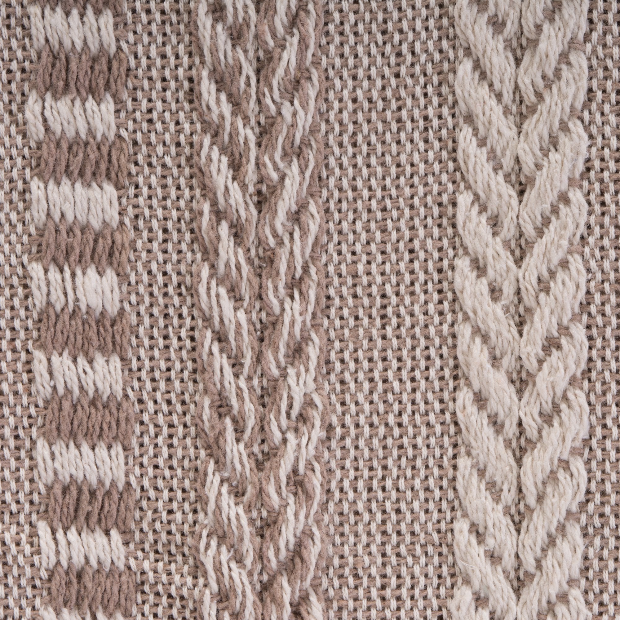 DII gros plan du tissage en coton montrant la texture et la durabilité