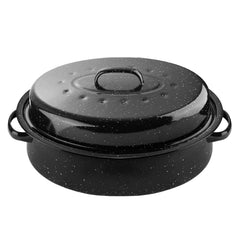 DIMESHY plat ovale face avant montrant couvercle et finition, robustesse visible