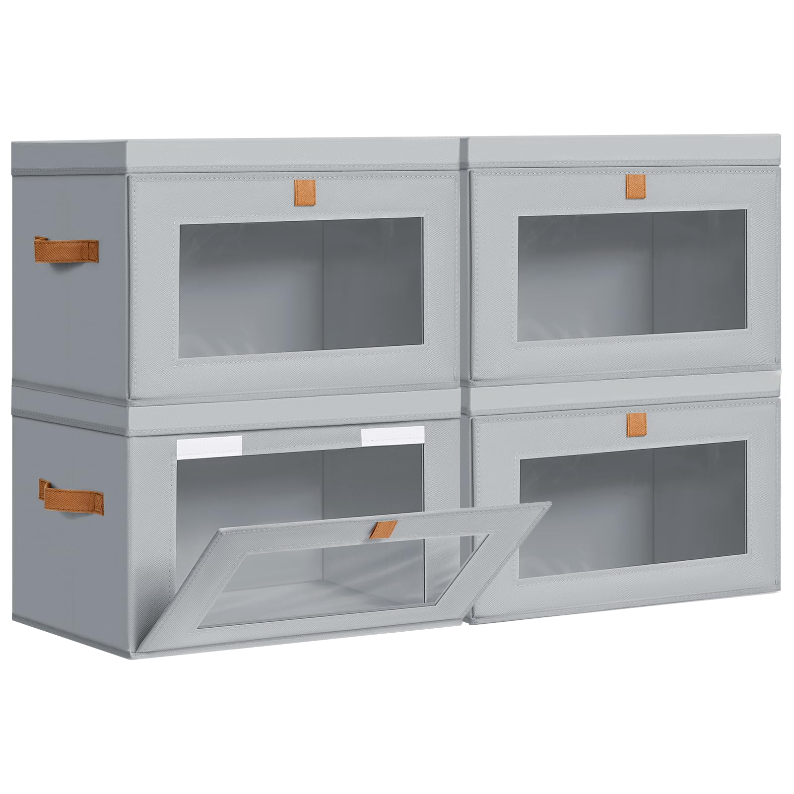 DIMJ vue avant de la boîte avec couvercle pour accès et rangement facile
