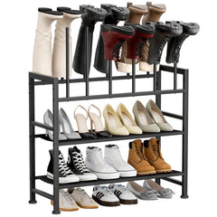 DIMJ vue de face avec six paires de bottes, gain de place visible