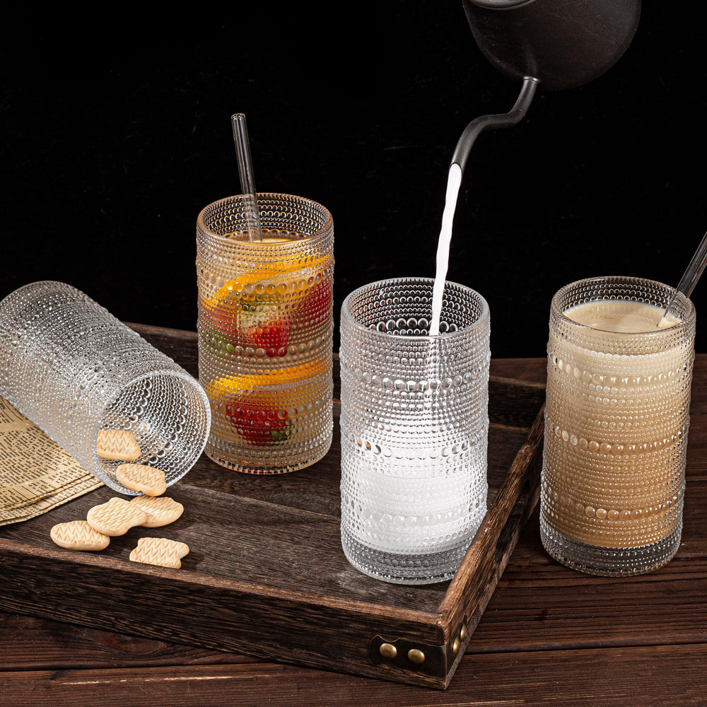 Dingerjar verre côte main pour visualiser la capacité 480 ml