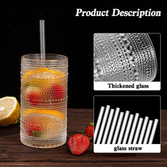 Dingerjar paille en verre incluse, alternative réutilisable écologique