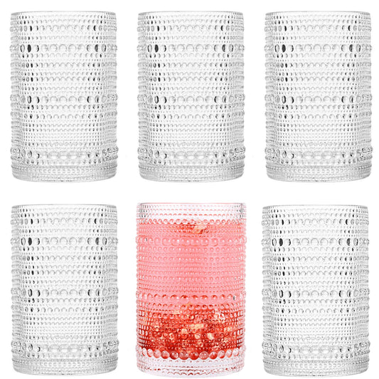 Dingerjar verre avant packaging montrant le design et l'élégance