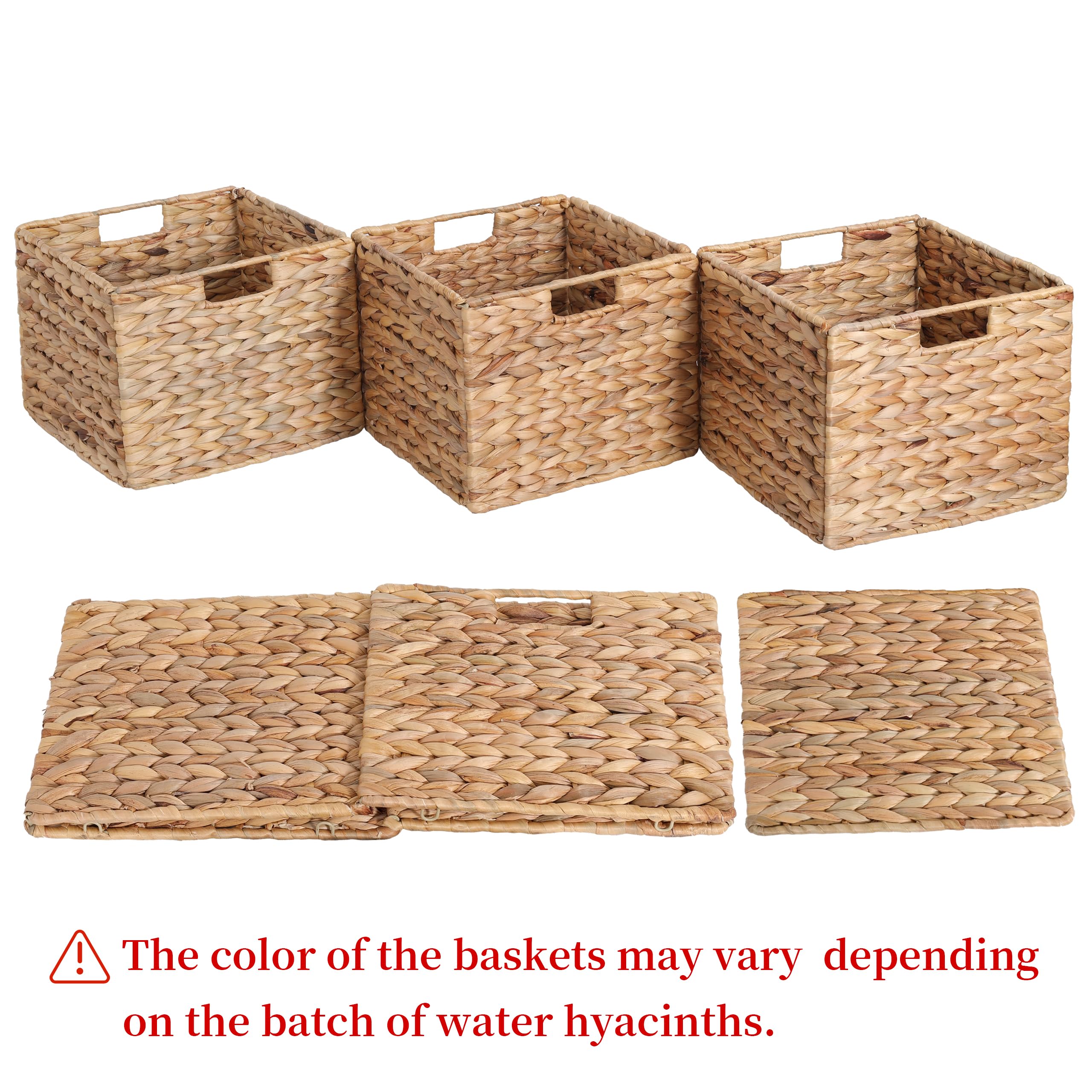 DINGTAI panier à l'échelle de la main illustrant la taille pratique