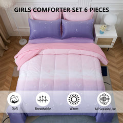 Dinjoy couette posée sur lit d'enfant créant un cadre confortable