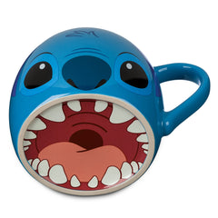 Disney Store mug Stitch fond surprise visible au bas pour effet ludique