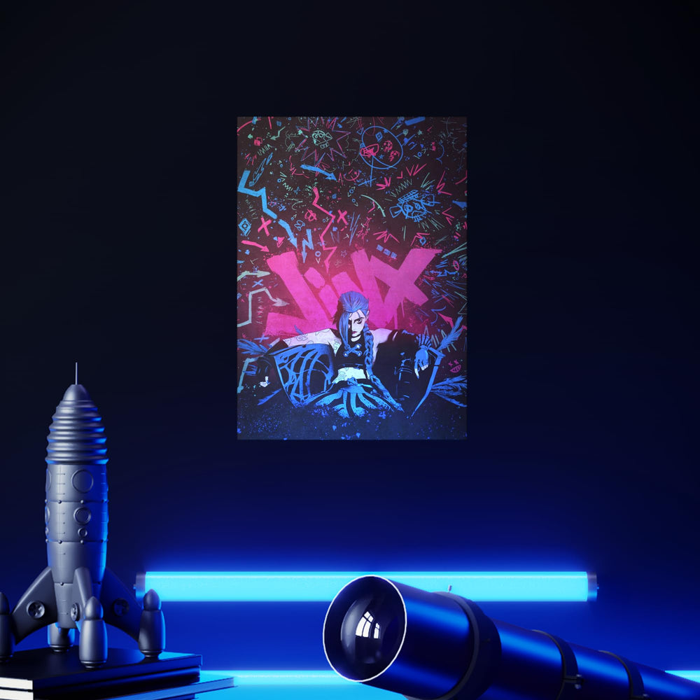 Displate dans setup gaming ajoutant personnalité à la pièce
