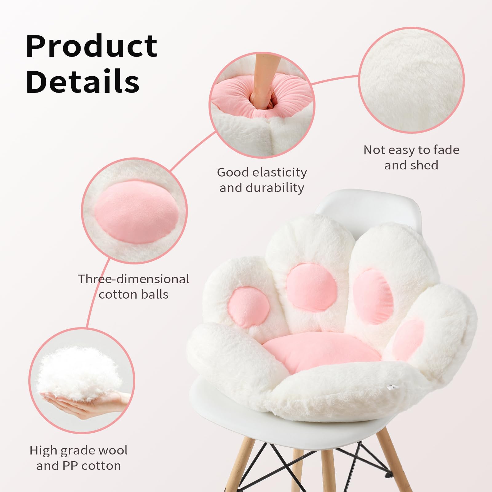 Ditucu coussin décoratif sur canapé ajoutant chaleur visuelle
