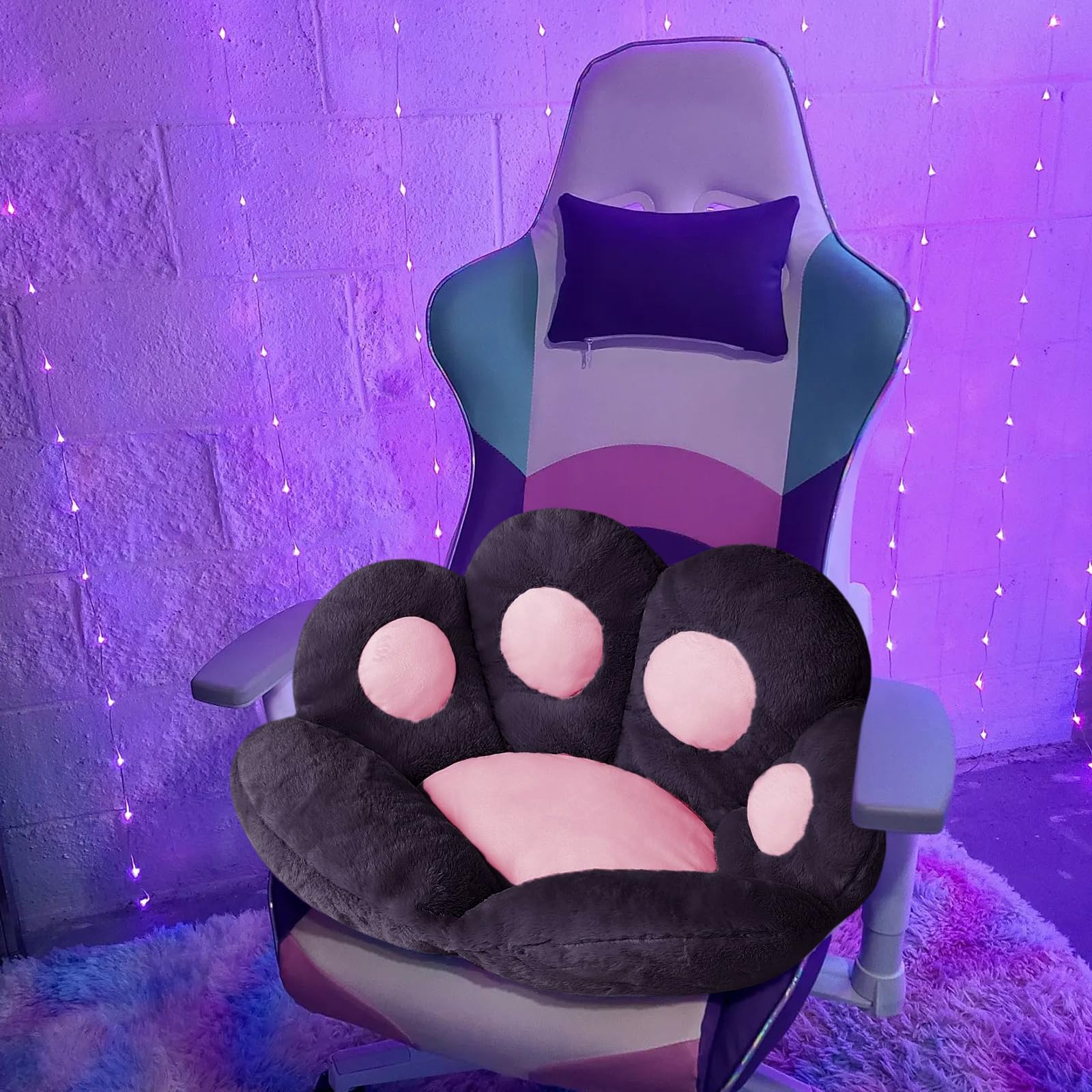 Ditucu coussin sur chaise gamer, assise confortable prolongée