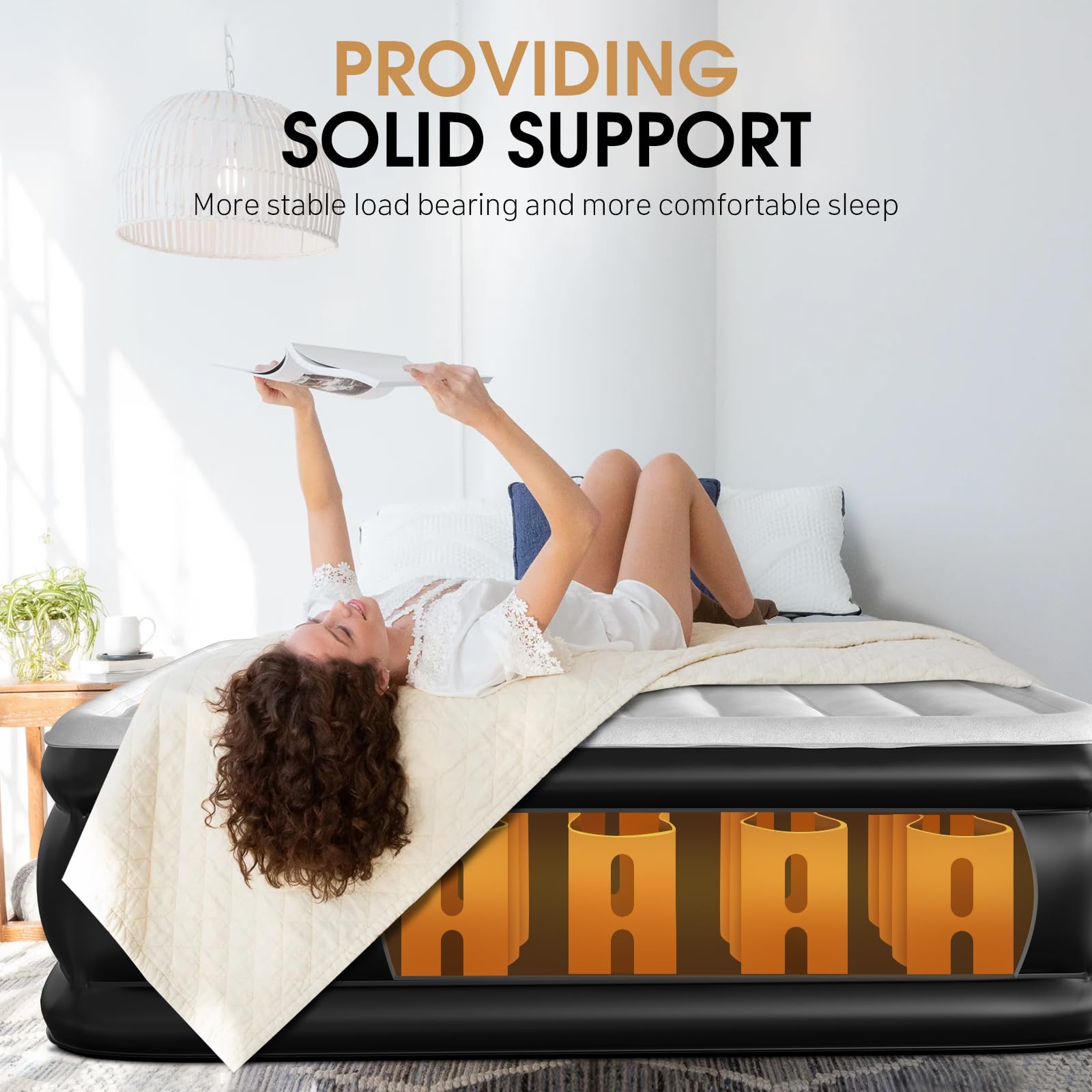 DIVON bords indentés maintenant les draps-housses pour un couchage net