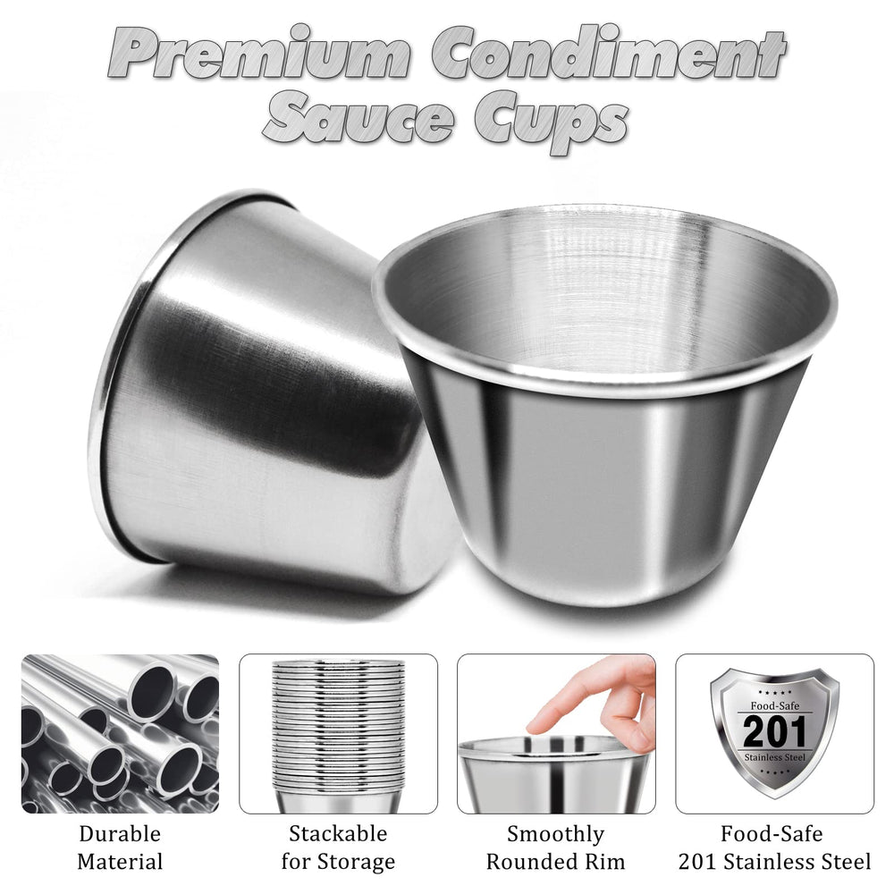 DJZZ ramequins empilés pour rangement compact et organisation cuisine
